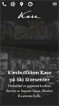 Mobile Screenshot of kase.no